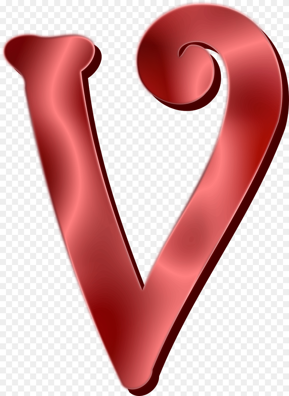 This Icons Design Of Alphabet 12 Letter V, Heart, Smoke Pipe Png Image