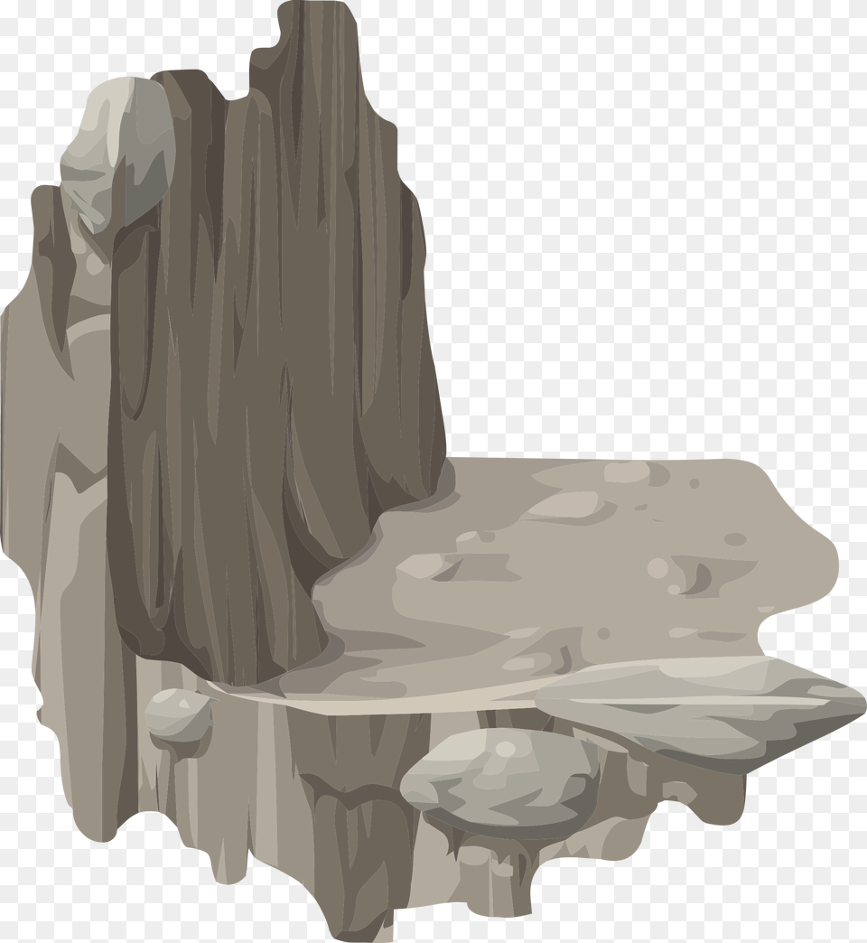 This Icons Design Of Alpine Landscape Platform, Plant, Tree, Rock, Cliff Png