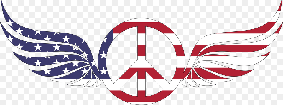 This Icons Design Of American Peace Sign With, Emblem, Symbol, Logo Free Transparent Png