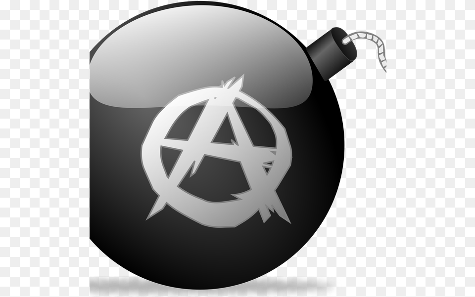 This Icons Design Of Anarchist Bomb Anarchy, Ammunition, Weapon, Grenade Free Png Download
