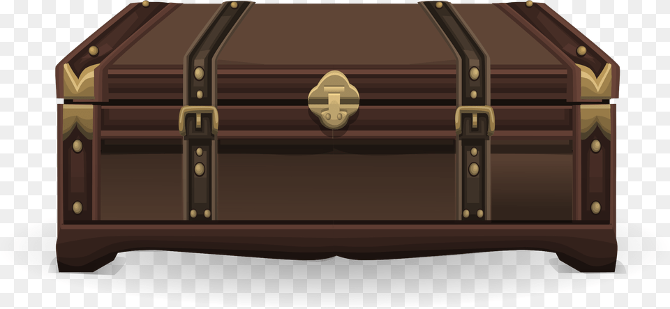 This Icons Design Of Antique Suitcase From, Treasure Png