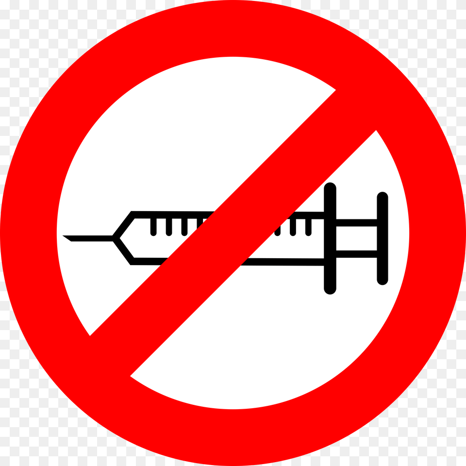 This Icons Design Of Antivaxxers Sign, Symbol, Road Sign Free Png