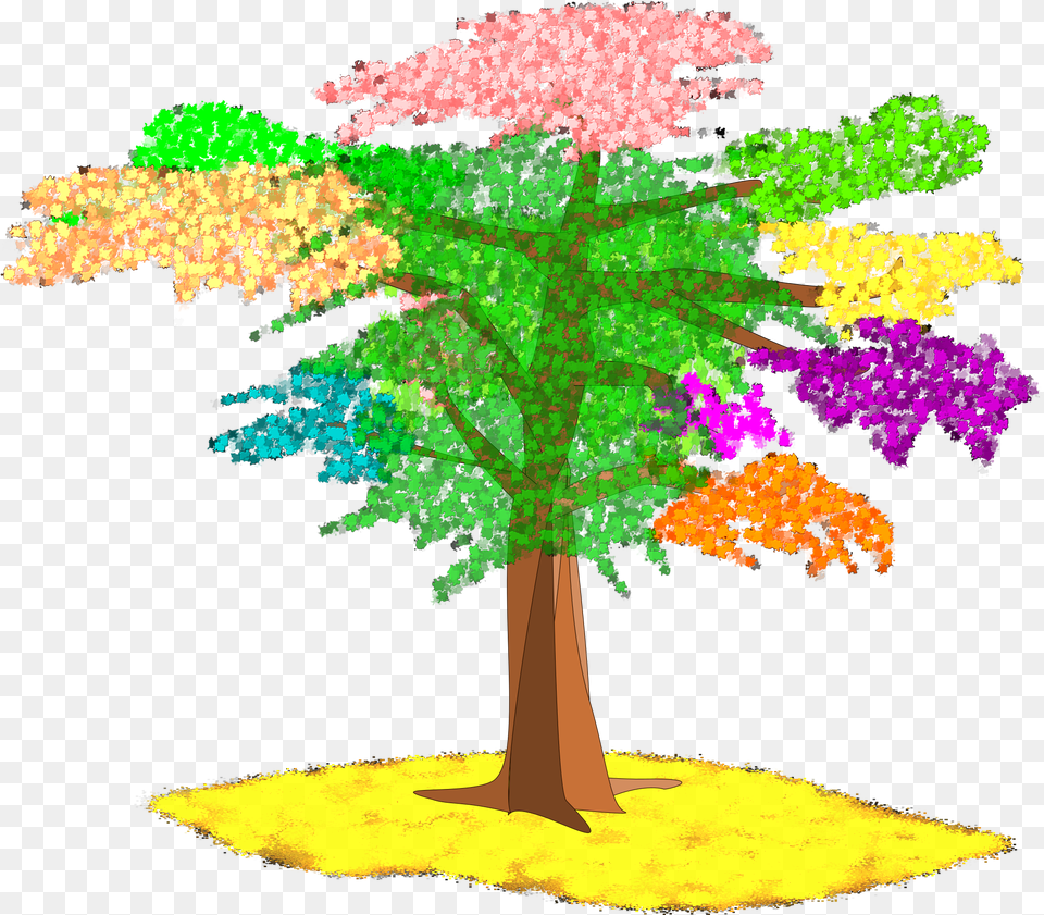 This Icons Design Of Arvore Fantasia Tree, Woodland, Vegetation, Plant, Outdoors Free Png