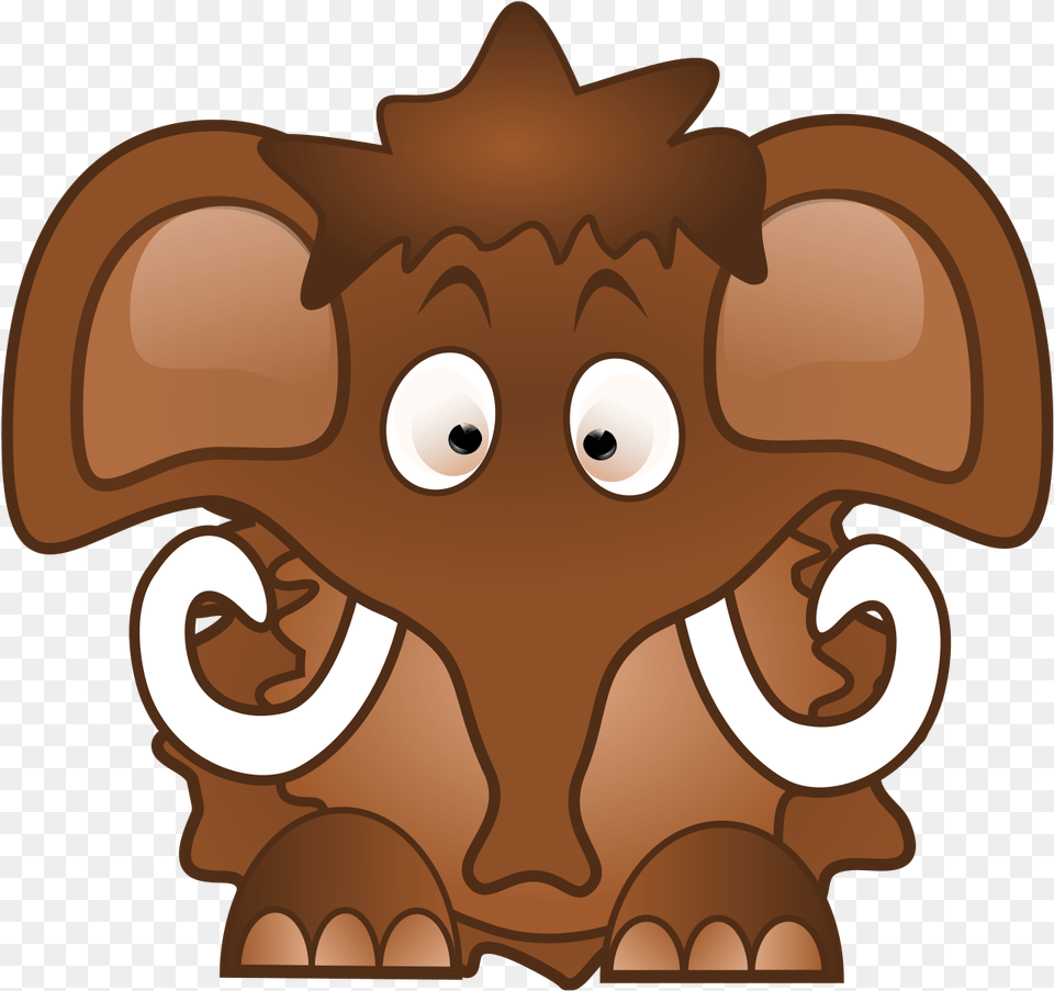 This Icons Design Of Baby Mammoth, Animal, Mammal, Bear, Wildlife Png Image