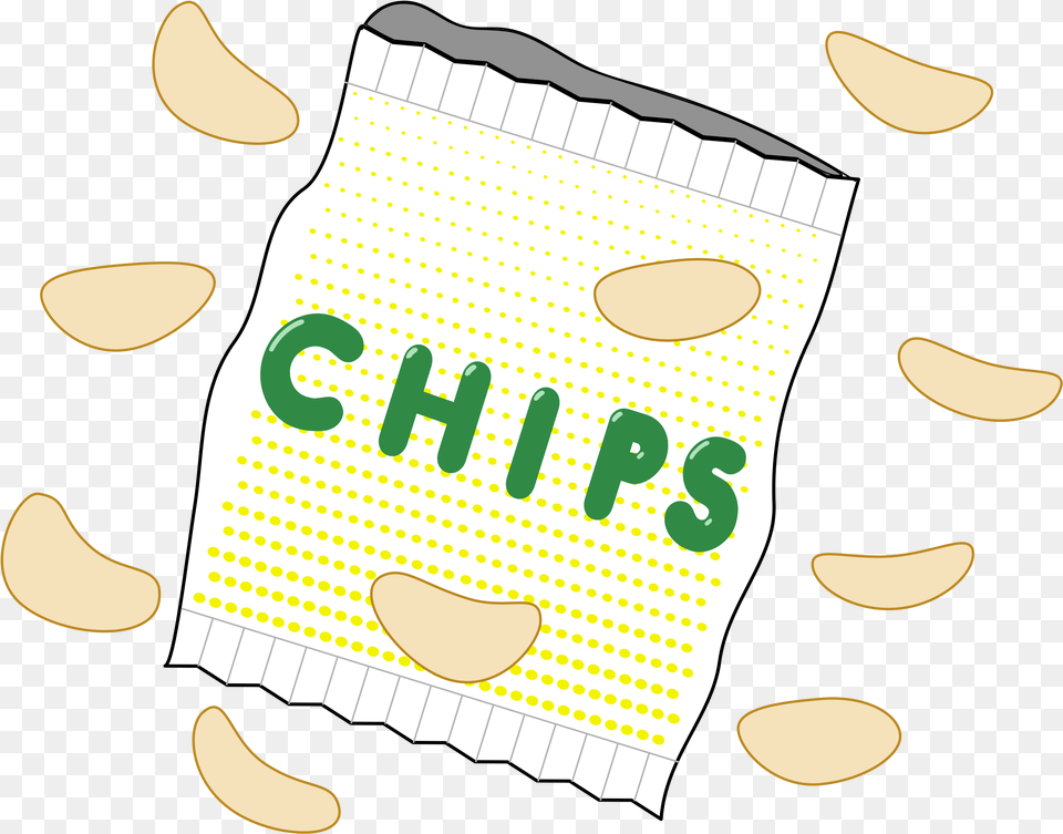 This Icons Design Of Bag Of Chips, Food, Produce, Animal, Fish Png Image