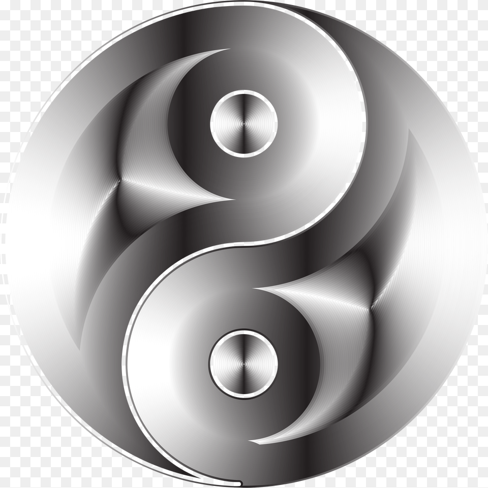 This Icons Design Of Black And White Yin Yang, Disk, Spiral, Text Png