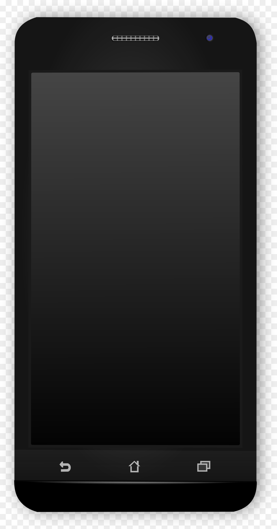 This Icons Design Of Black Android Mobile, Computer Hardware, Electronics, Hardware, Mobile Phone Free Png
