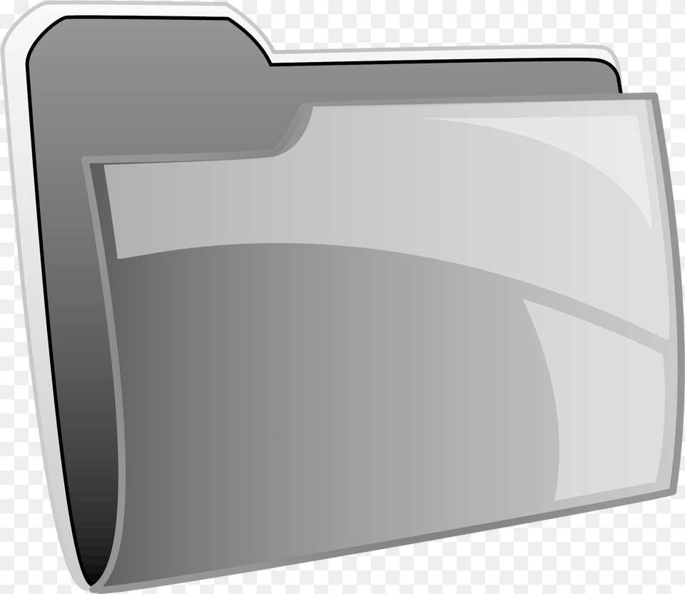 This Icons Design Of Black Folder, File, File Binder, File Folder, White Board Free Png Download