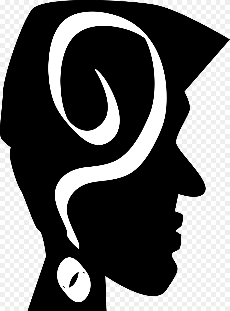 This Icons Design Of Blackheadhead, Stencil Png