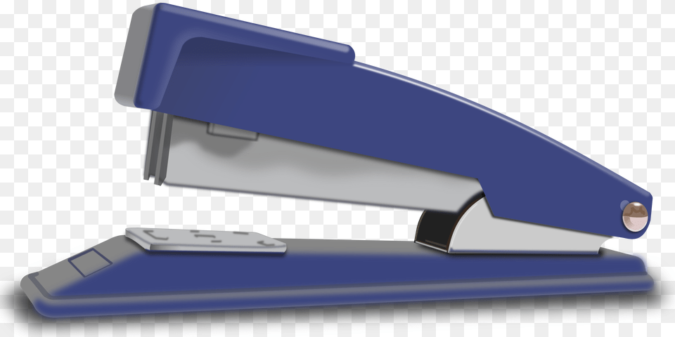 This Icons Design Of Blue Stapler, Blade, Razor, Weapon Png