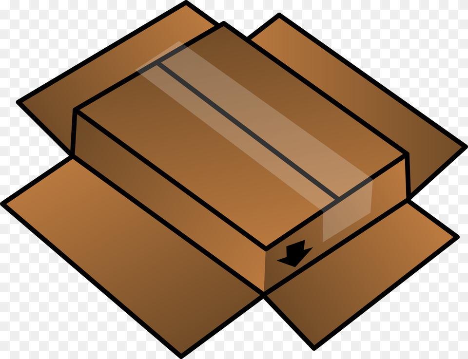 This Icons Design Of Cardboard Box Turned, Carton, Package, Package Delivery, Person Free Transparent Png