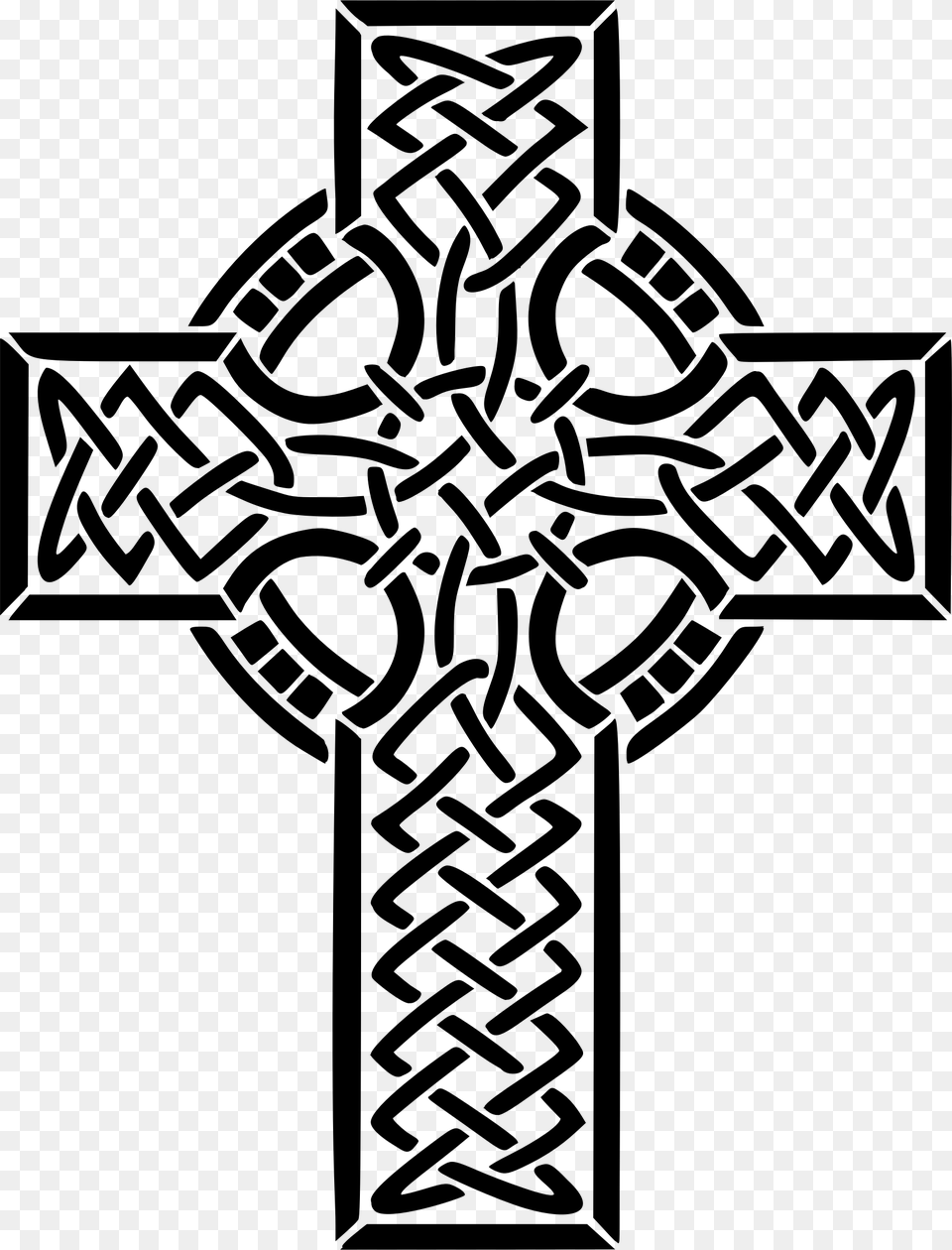 This Icons Design Of Celtic Cross 4 Optimized, Gray Free Png