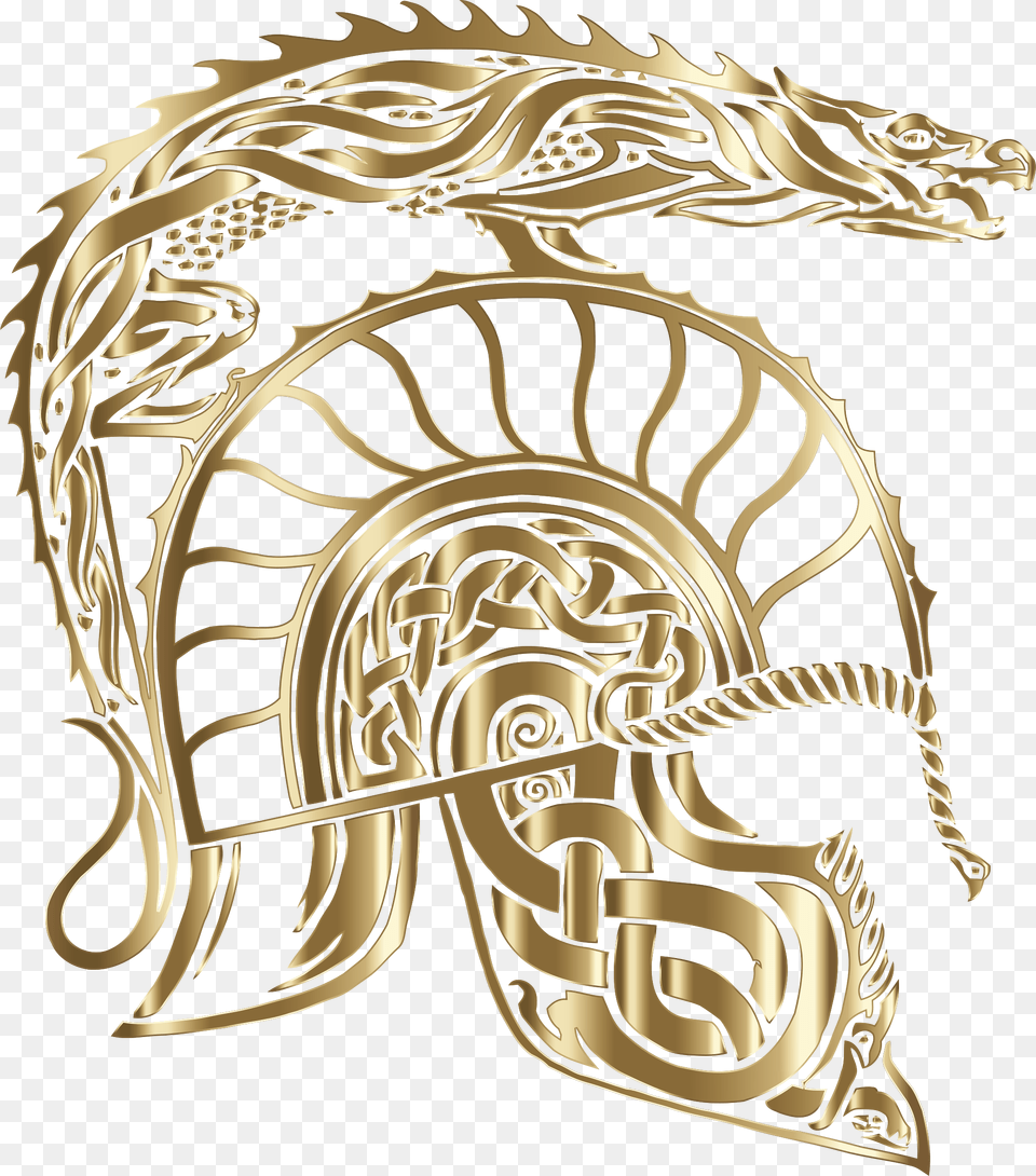 This Icons Design Of Children Of Hurin Dragon, Bronze Free Png