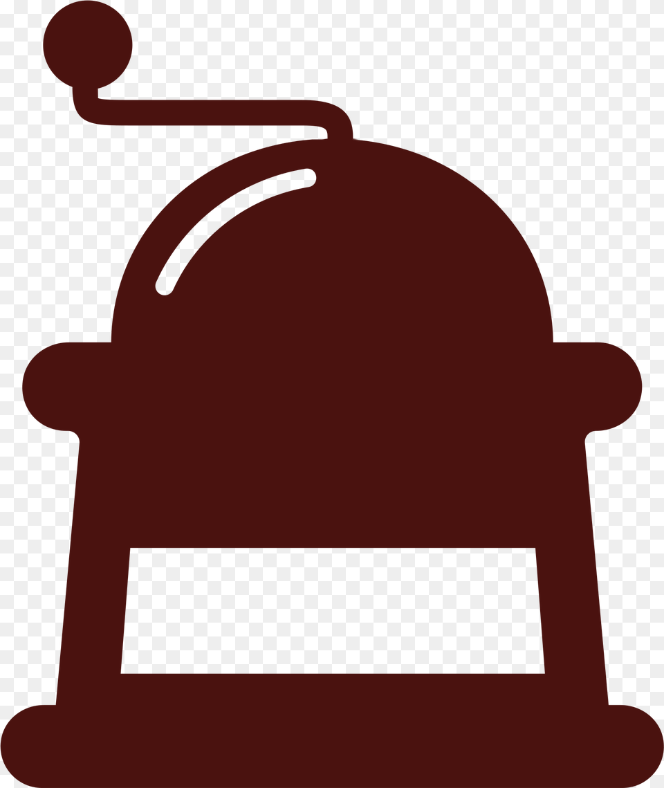 This Icons Design Of Coffee Mill Flat Clip Art Free Png