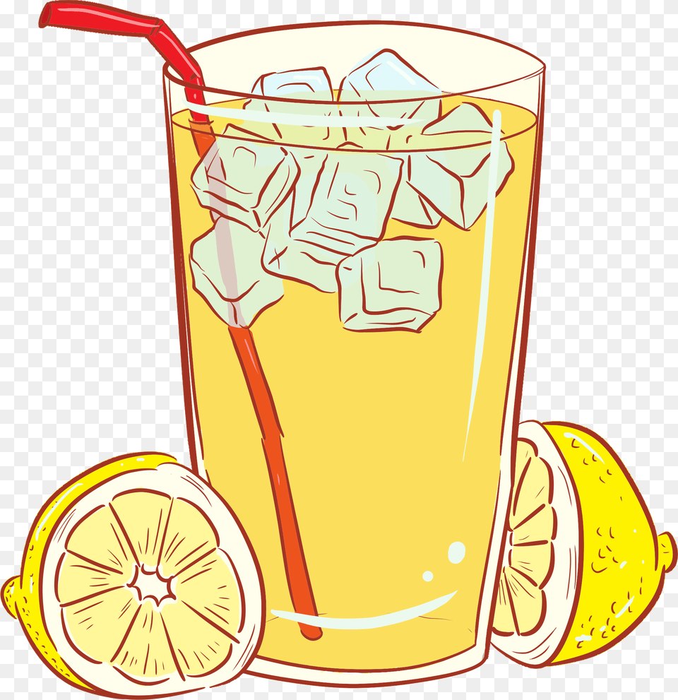 This Icons Design Of Cold Glass Of Lemonade, Beverage, Juice Free Png