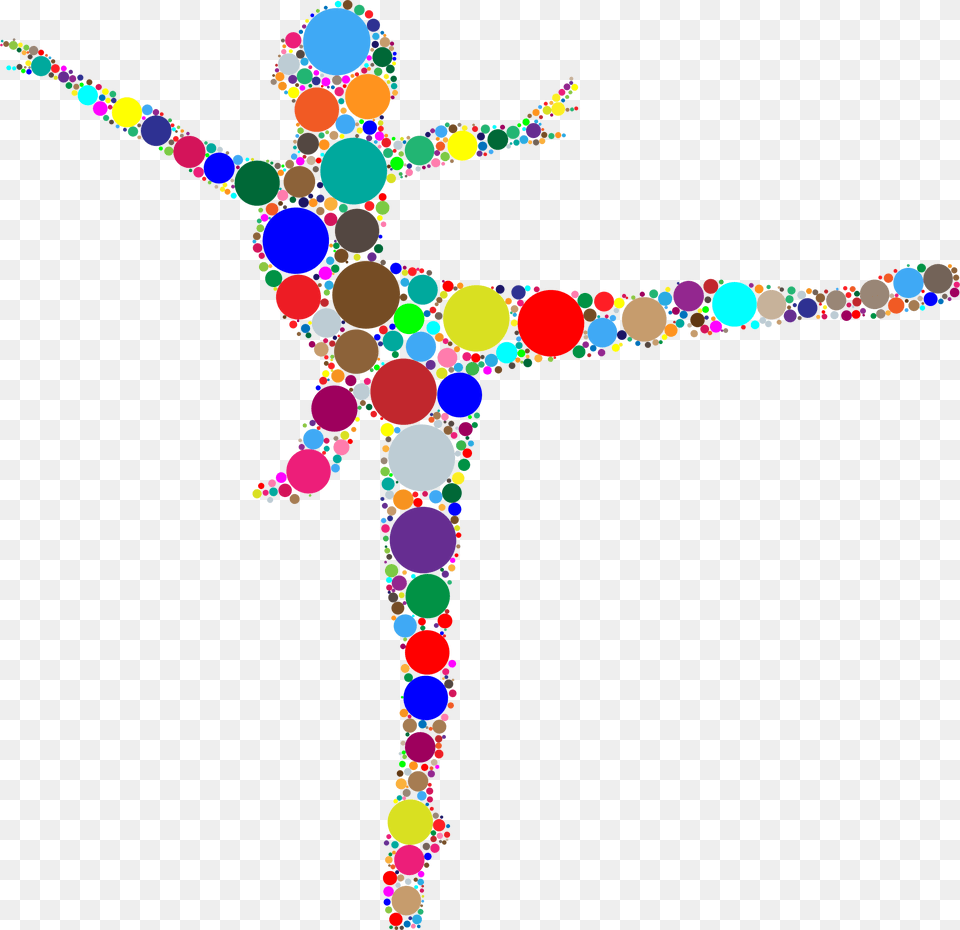 This Icons Design Of Colorful Ballet Dancer, Dancing, Leisure Activities, Person Free Png