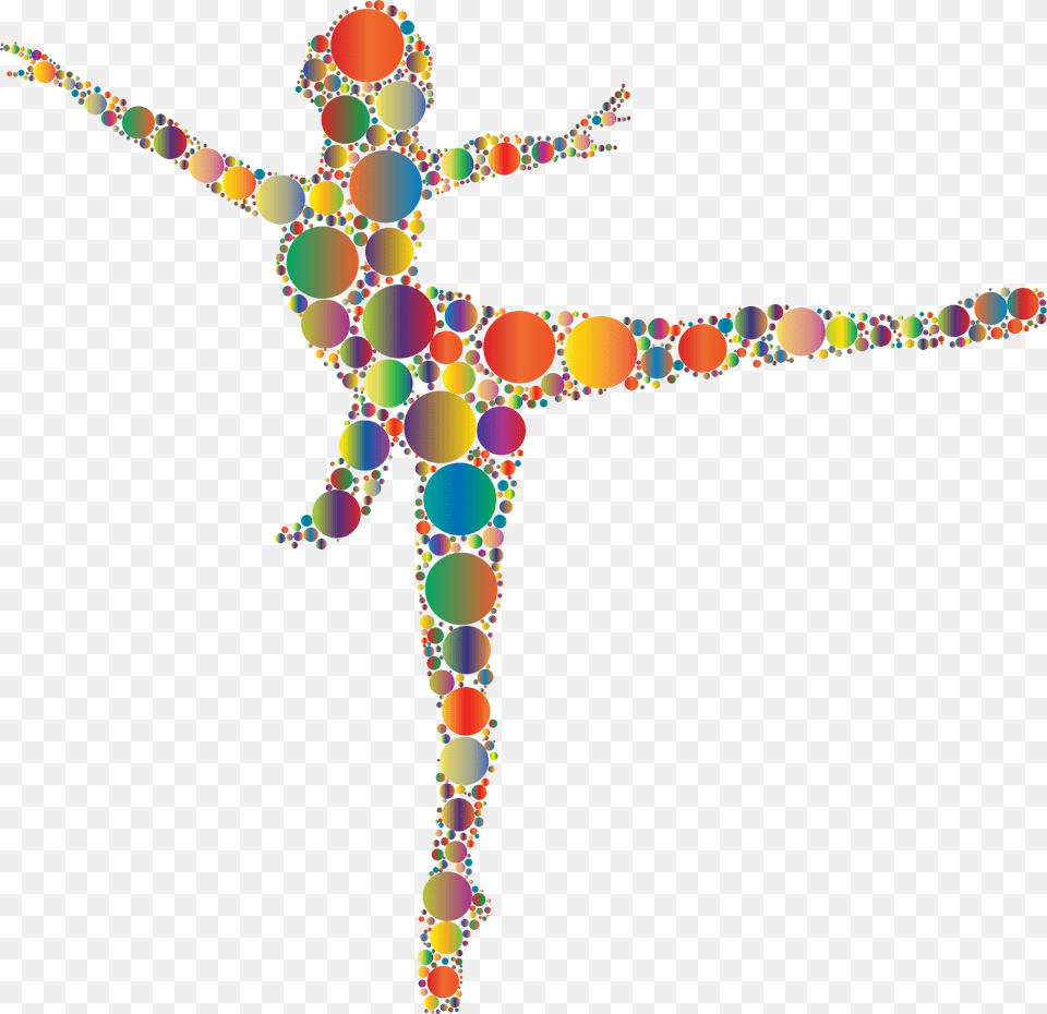 This Icons Design Of Colorful Ballet Dancer, Dancing, Leisure Activities, Person Free Transparent Png