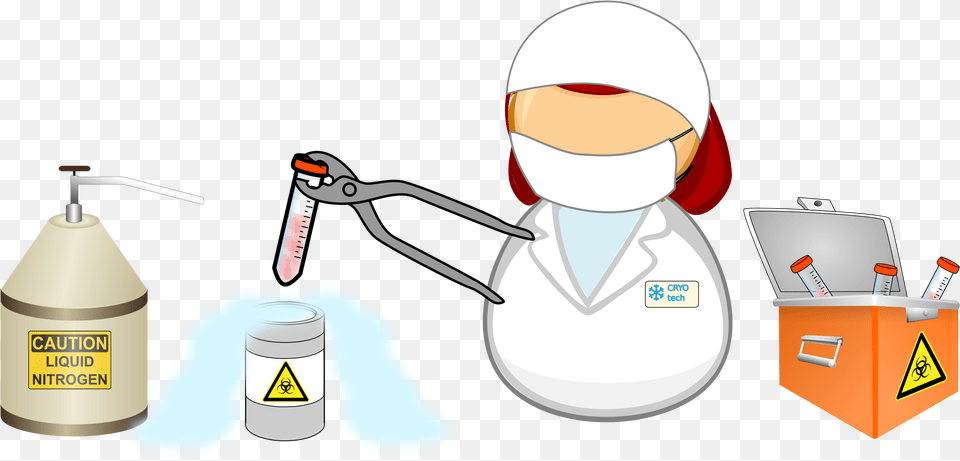 This Icons Design Of Cryogenic Facility Worker Cryogenic Clipart, Clothing, Coat, Lab Coat, Cleaning Free Png