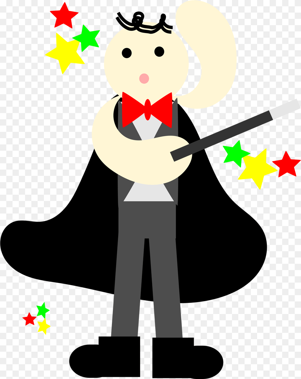 This Icons Design Of Cute Magician In A Black, Performer, Person, Nature, Outdoors Free Png Download
