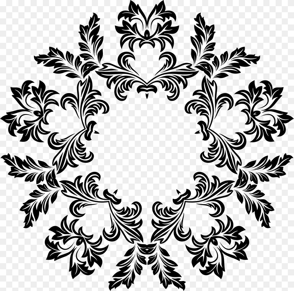 This Icons Design Of Decorative Ornamental, Gray Free Png Download