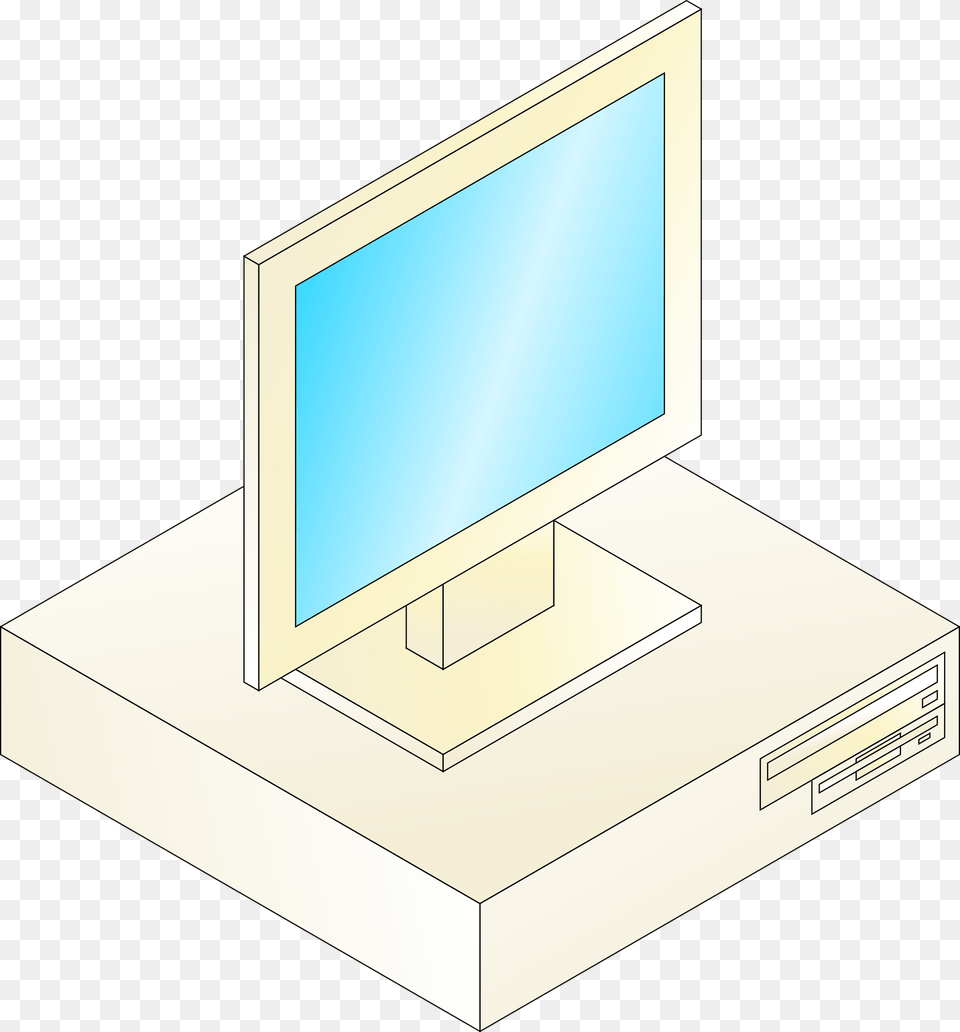 This Icons Design Of Desktop Computer With, Electronics, Pc, Computer Hardware, Hardware Png