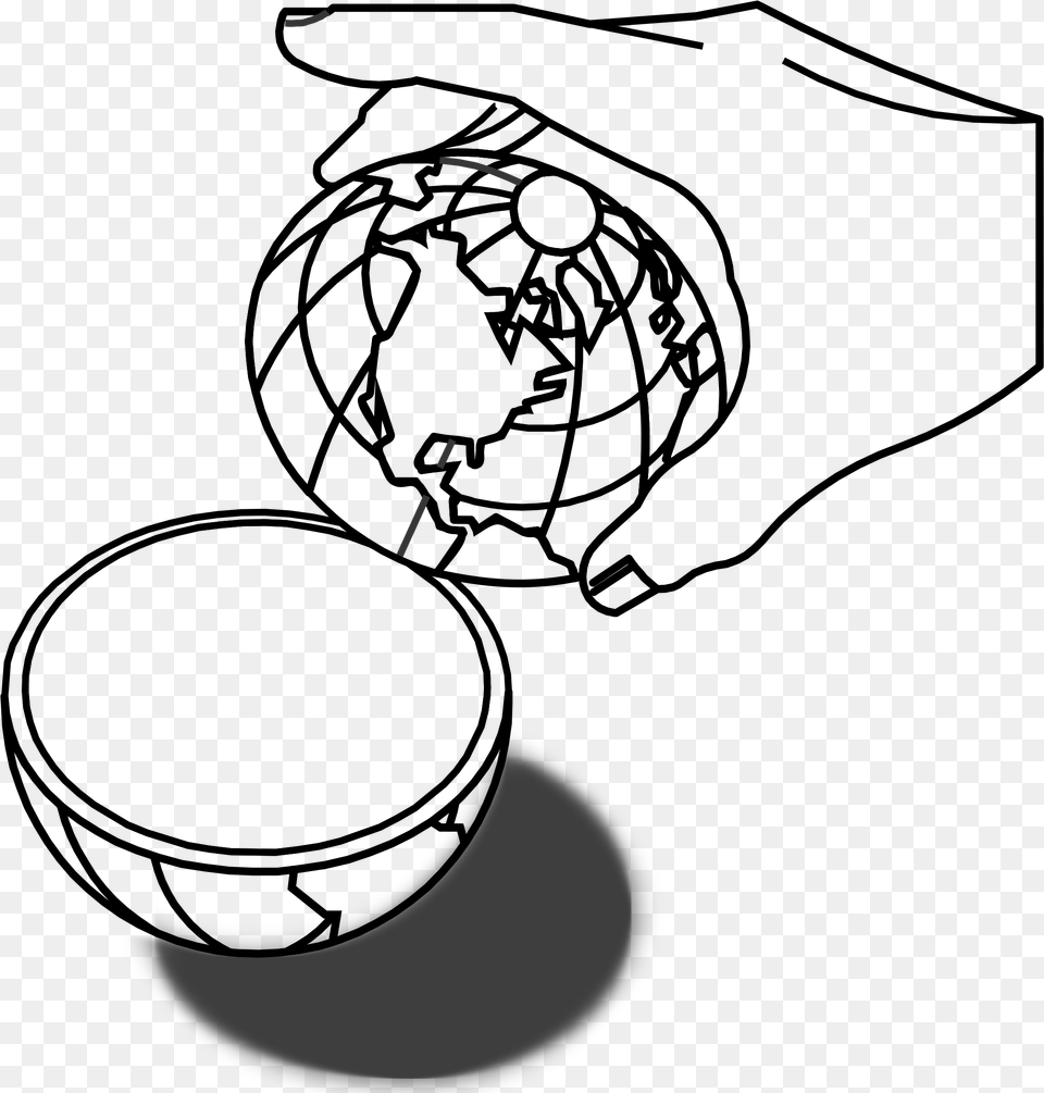 This Icons Design Of Divided Globe, Lighting, Nature, Night, Outdoors Png Image