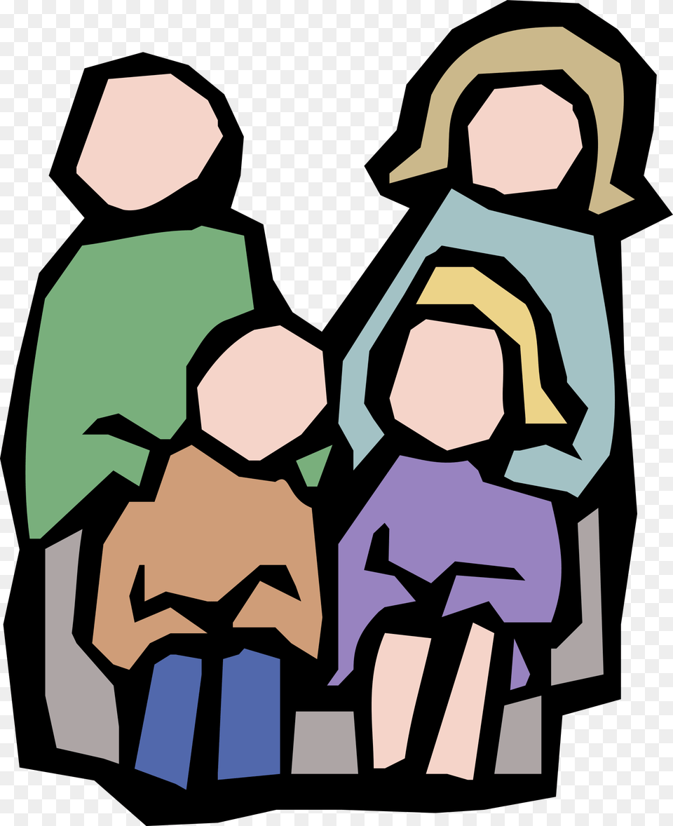 This Icons Design Of Faceless Family, People, Person, Art Png Image