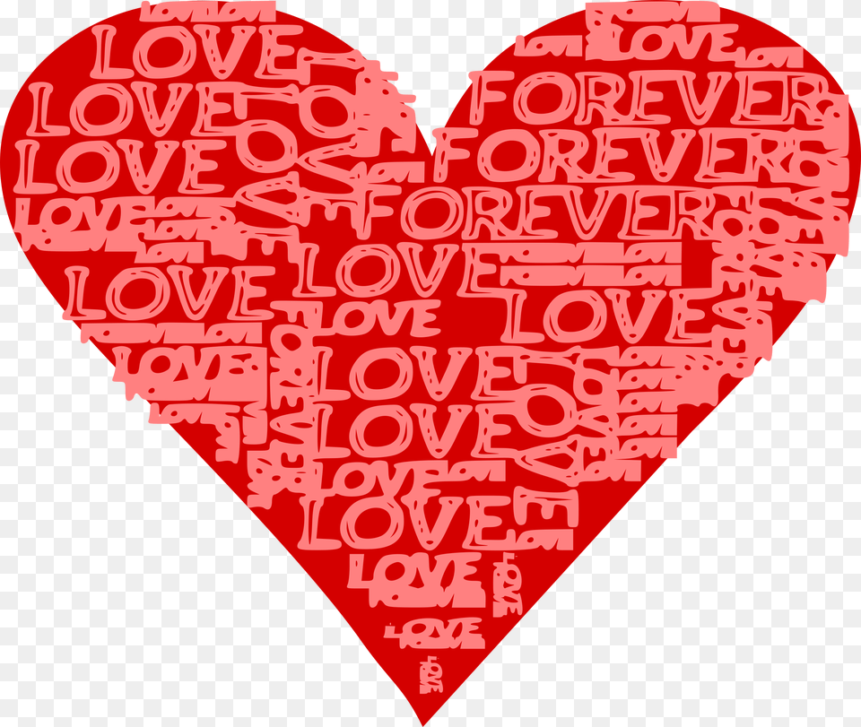 This Icons Design Of Forever Love, Heart, Dynamite, Weapon Png Image