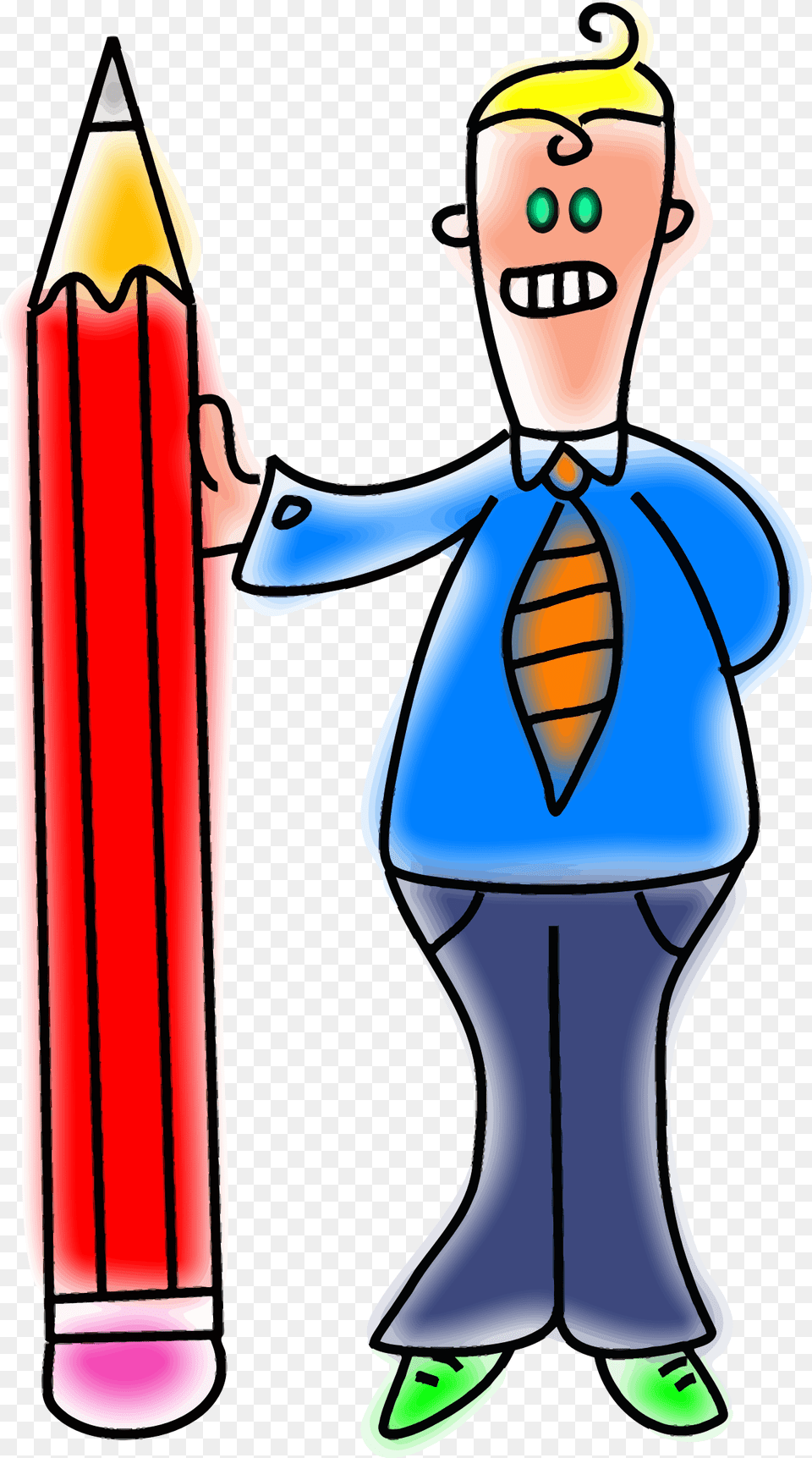 This Icons Design Of Giant Pencil Man, Baby, Person, Face, Head Free Transparent Png