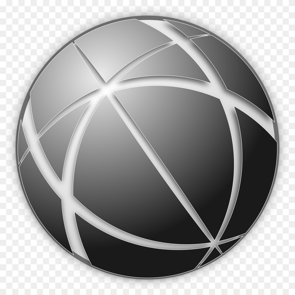 This Icons Design Of Globe Gray Globe Gray Icon, Ball, Football, Soccer, Soccer Ball Png
