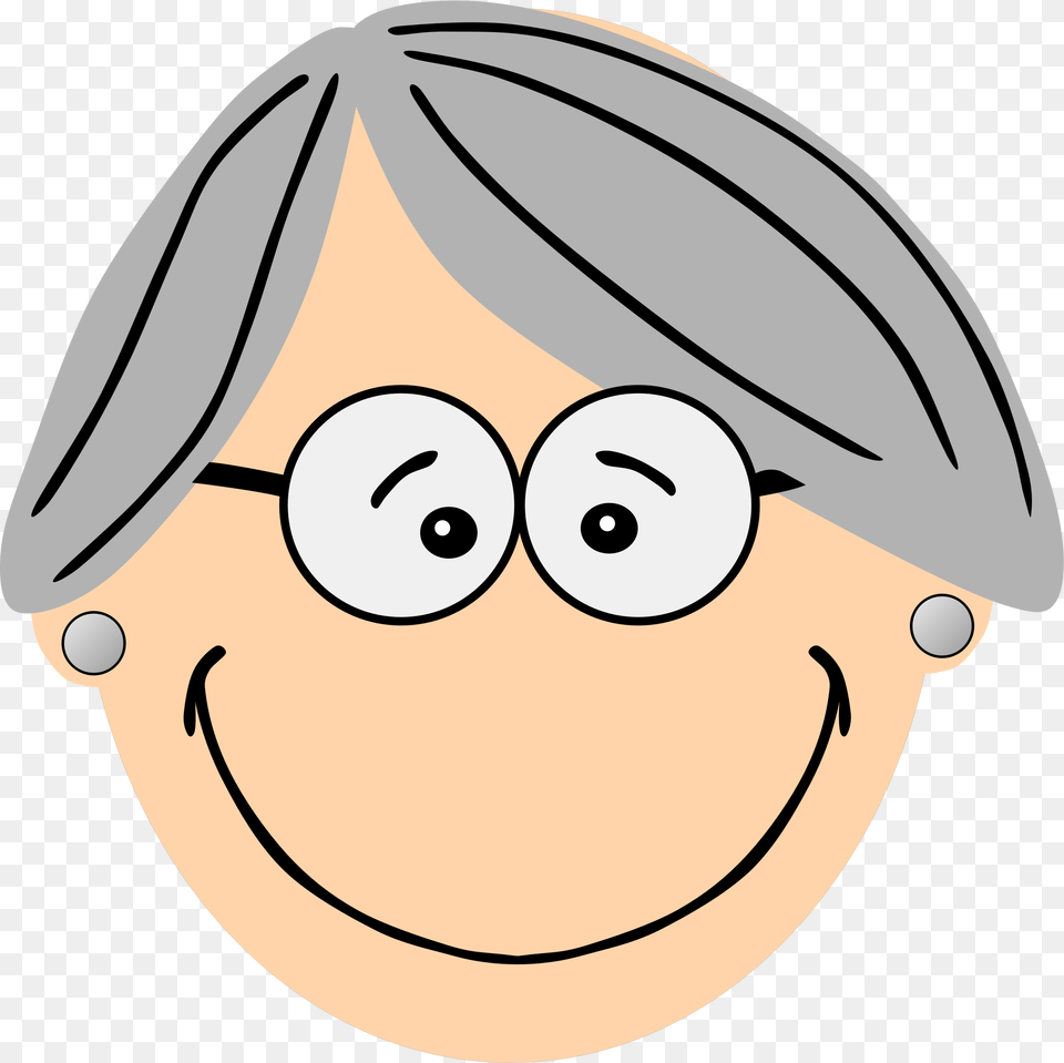 This Icons Design Of Grey Haired Grandma, Food, Produce, Nut, Plant Free Transparent Png