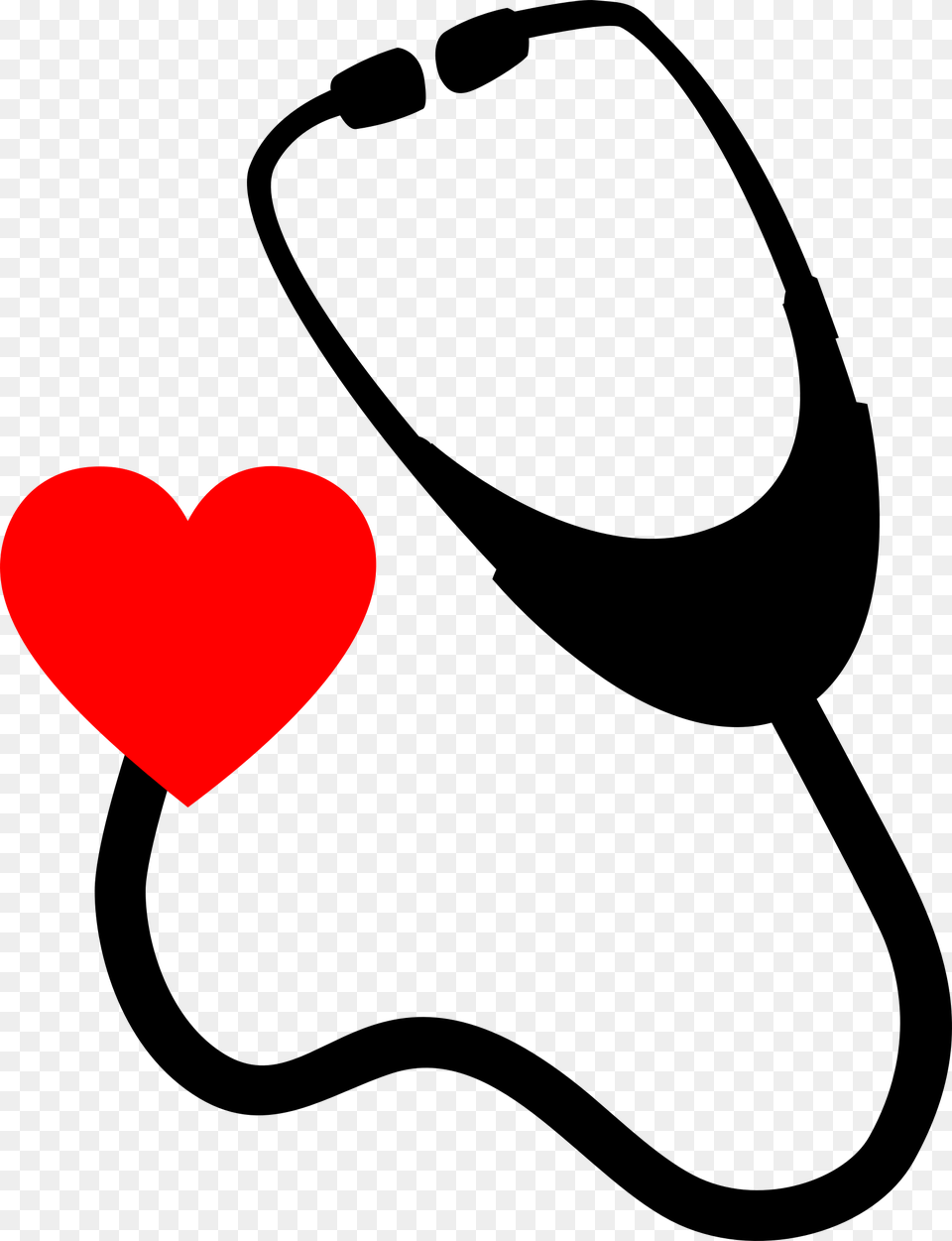 This Icons Design Of Heart Stethoscope Png Image