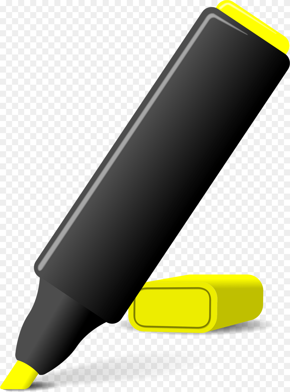 This Icons Design Of Highlighter Pen, Marker, Smoke Pipe Png Image