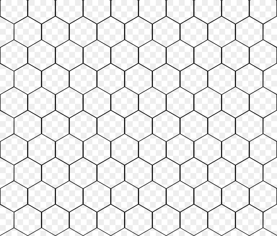 This Icons Design Of Honeycomb Regular Hexagon, Gray Free Transparent Png