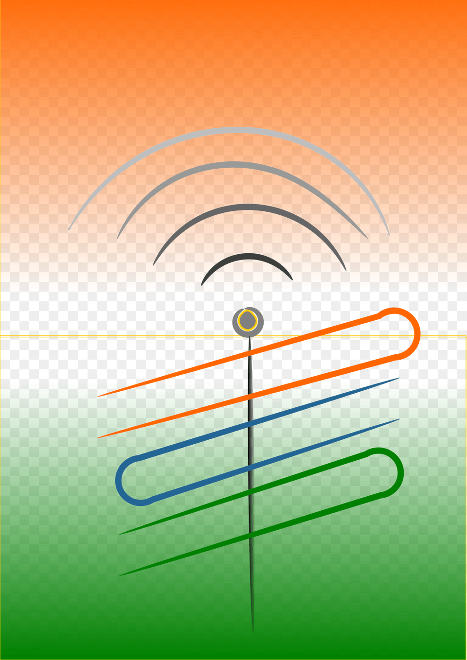 This Icons Design Of Independence Antenna, Light, Art, Graphics Free Png Download