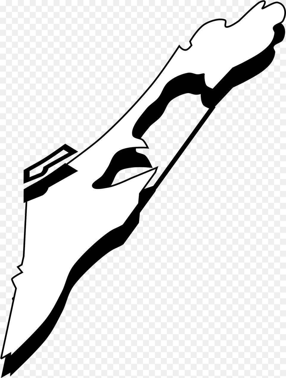 This Icons Design Of Israel And The Palestinian, Weapon, Stencil, Silhouette, Animal Free Png Download
