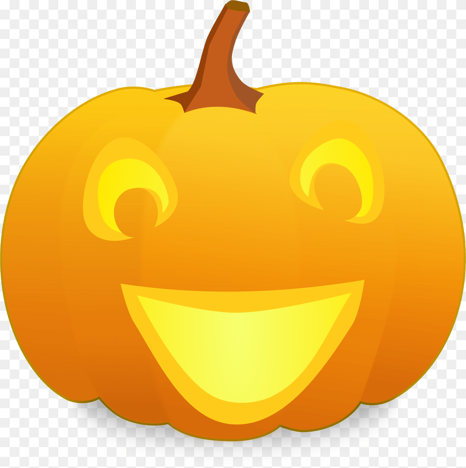 This Icons Design Of Jack O Lantern Pumpkin, Food, Plant, Produce, Vegetable Png Image