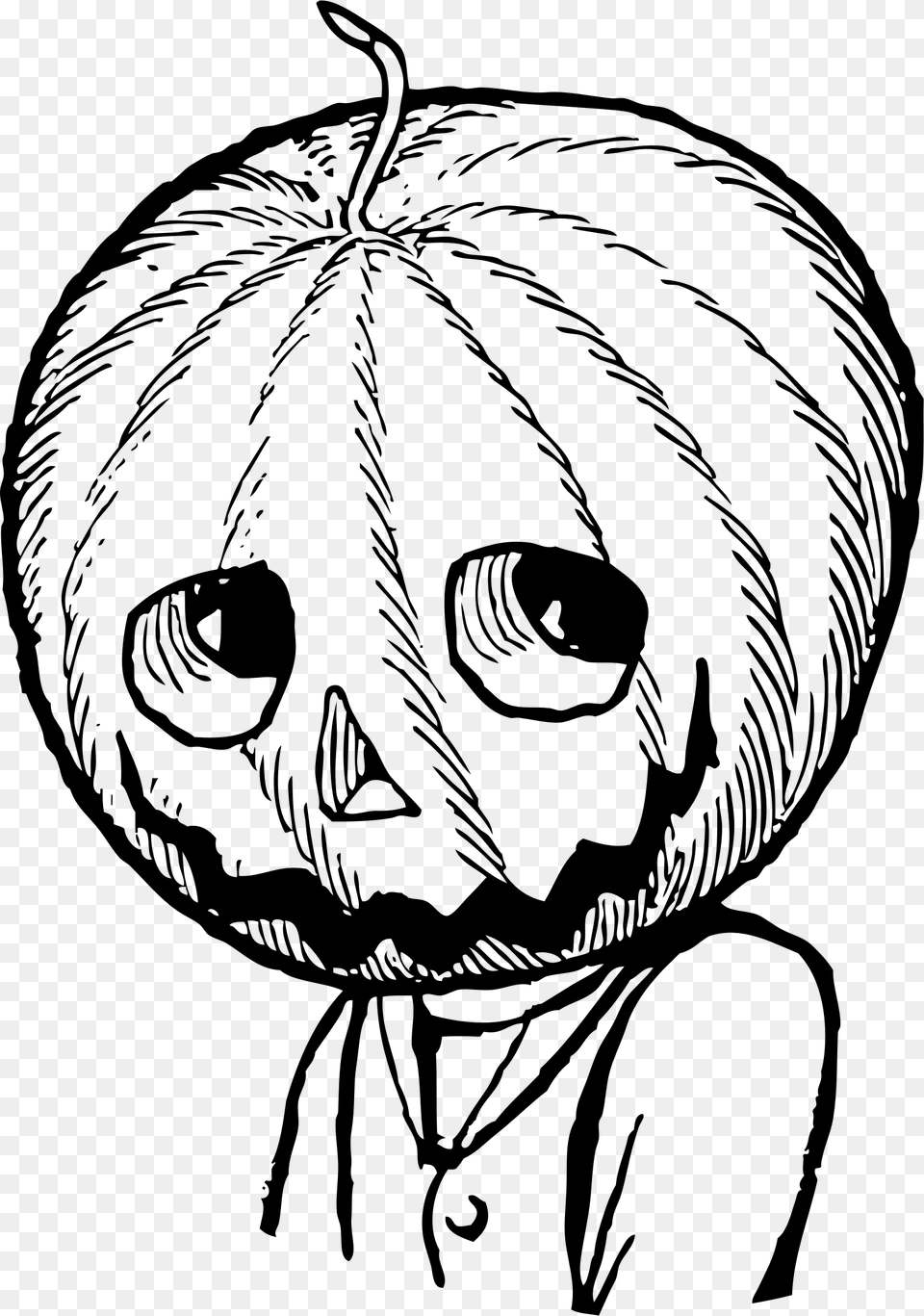 This Icons Design Of Jack Pumpkinhead, Gray Free Png Download