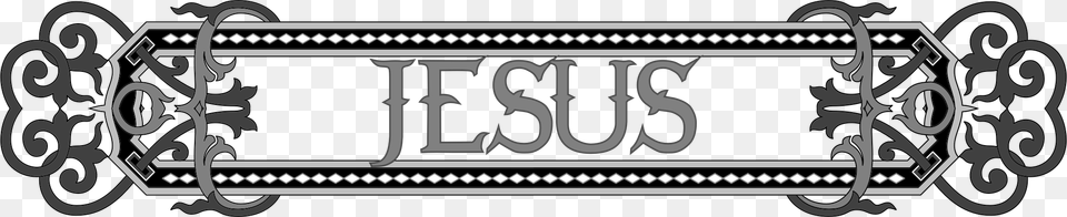 This Icons Design Of Jesus Nameplate, Text Free Png