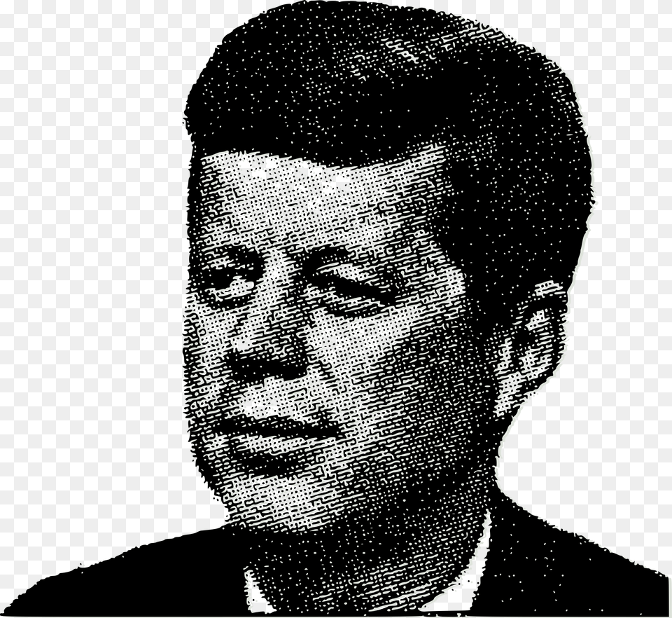 This Icons Design Of Jfk39s Face, Portrait, Photography, Person, Head Png Image