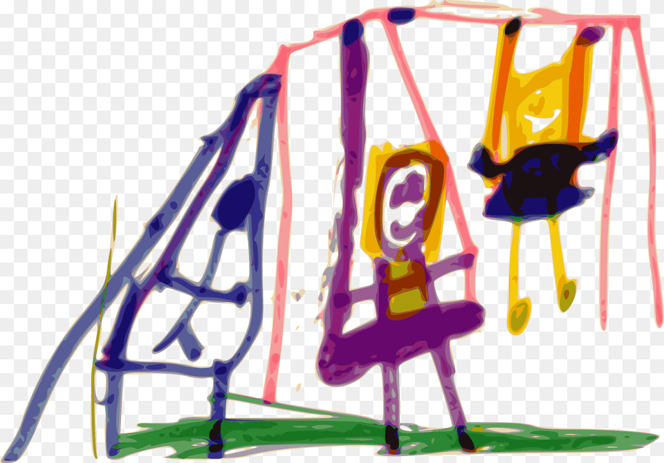 This Icons Design Of Kindergarten Art Swing, Outdoors, Bow, Play Area, Weapon Free Png