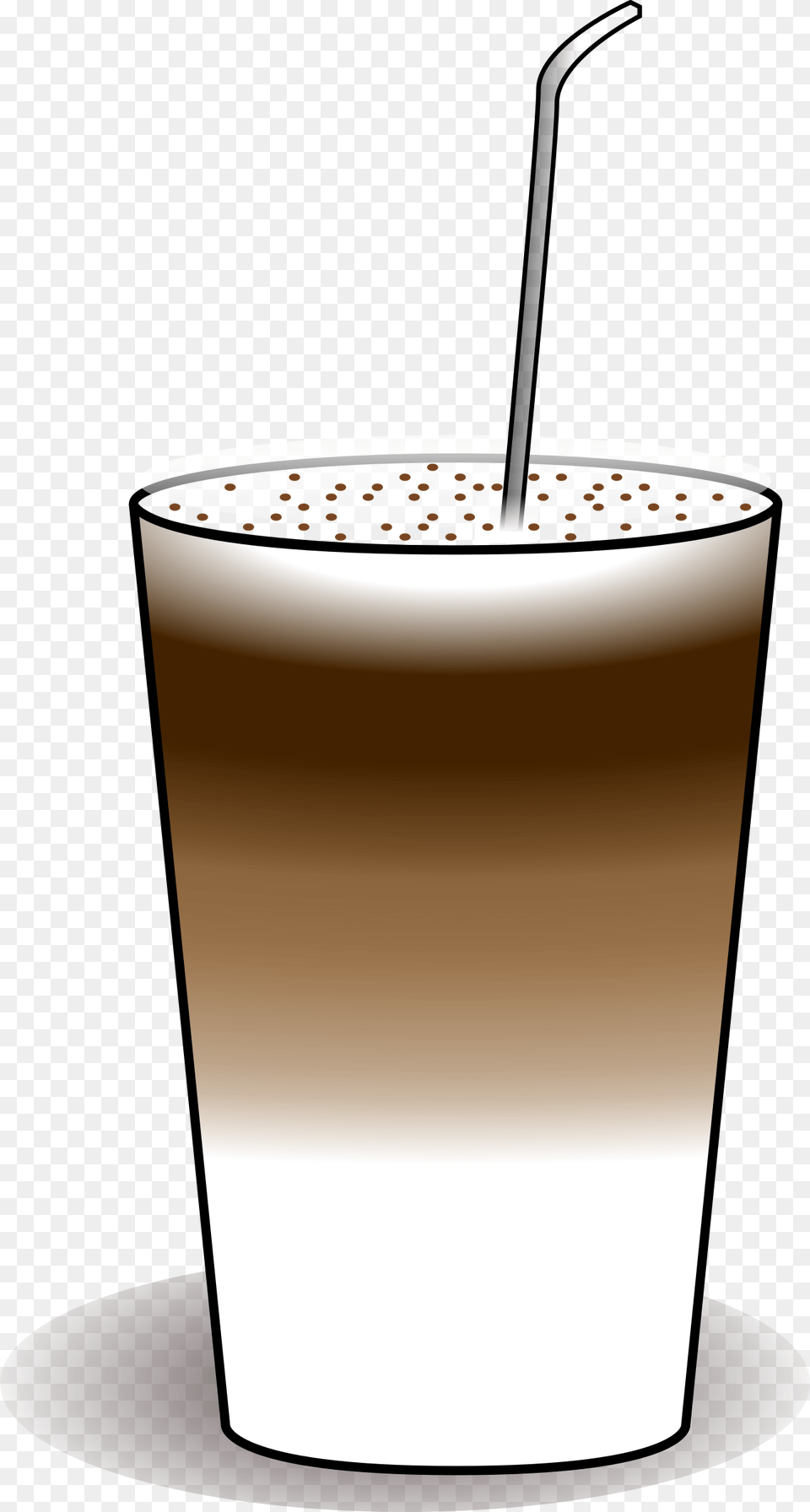 This Icons Design Of Latte Macchiato, Cup, Glass, Mailbox, Beverage Png Image
