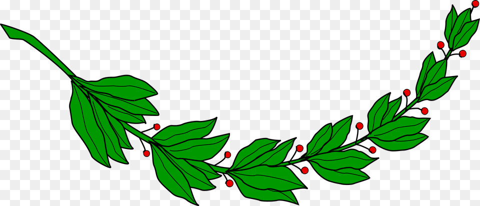 This Icons Design Of Laurel Branch, Green, Herbal, Herbs, Leaf Free Png