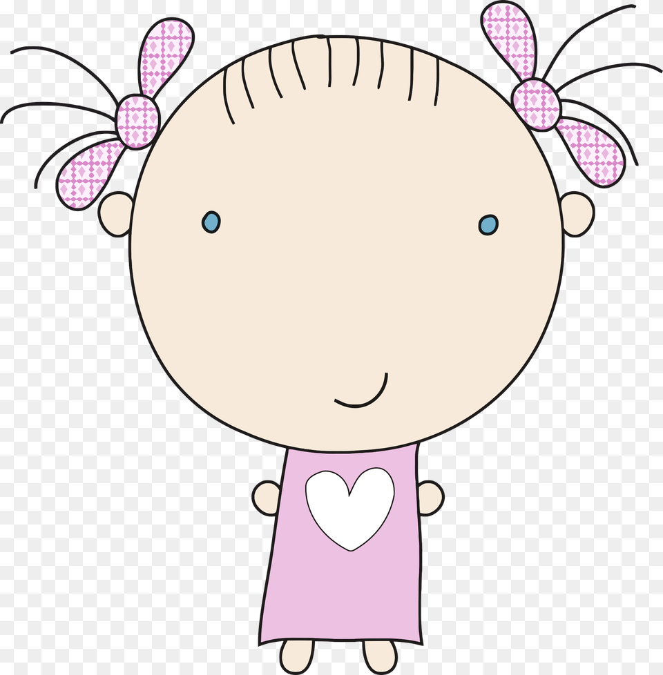 This Icons Design Of Little Girl In Pajamas Clipart For Little Girls, Cartoon, Baby, Person, Astronomy Free Transparent Png