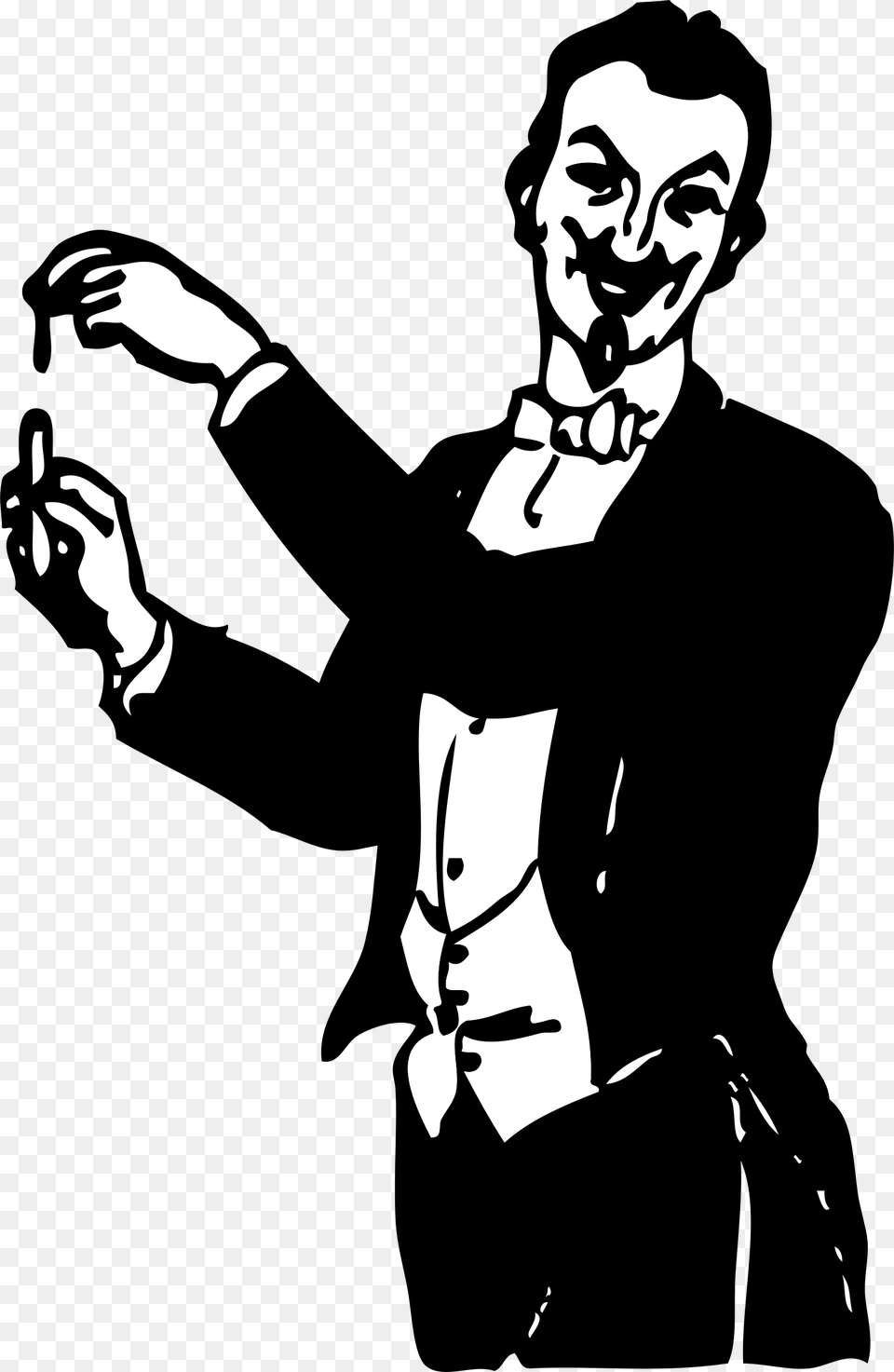 This Icons Design Of Magician Doing A Trick, Stencil, Adult, Person, Woman Png Image