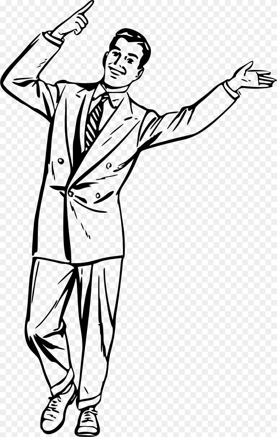 This Icons Design Of Man Dancing, Gray Png