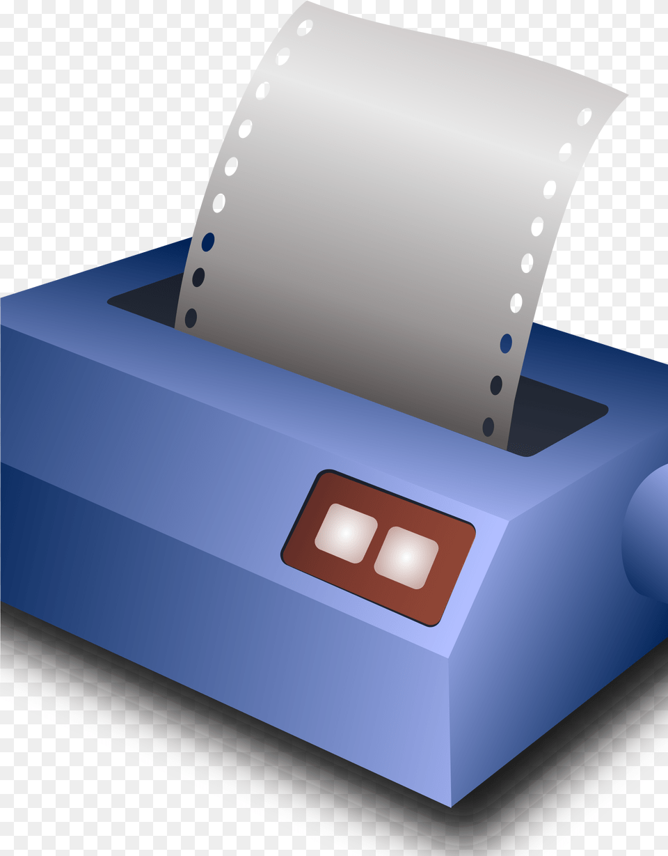 This Icons Design Of Matrix Printer Dot Matrix Printer Cartoon, Computer Hardware, Electronics, Hardware, Machine Free Png Download