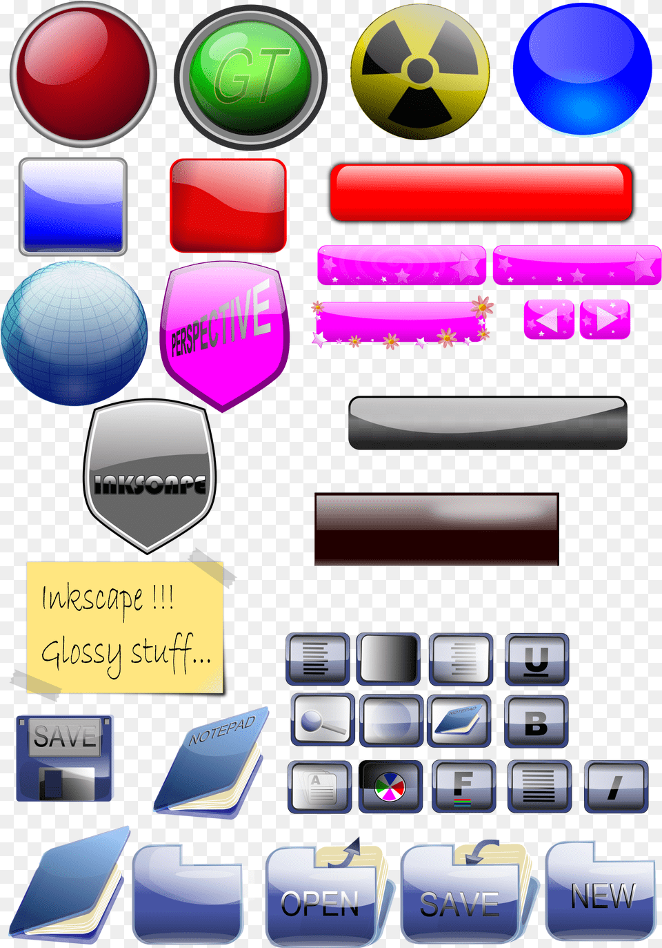 This Icons Design Of Mixed Gloss Stuff, Sphere, Electronics, Text Free Transparent Png