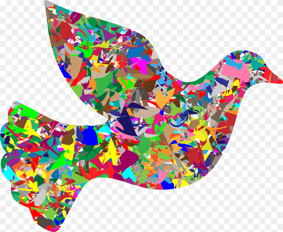 This Icons Design Of Modern Art Peace Dove, Collage, Graphics, Paper, Modern Art Png