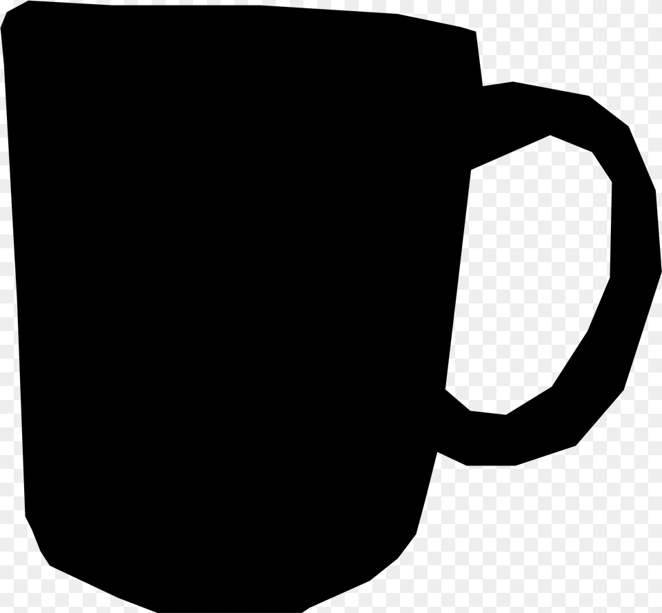 This Icons Design Of Mug Refixed Beer Stein, Gray Png Image